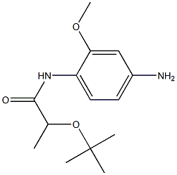 N-(4-amino-2-methoxyphenyl)-2-(tert-butoxy)propanamide Structure