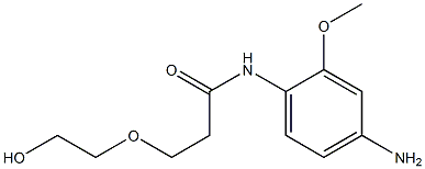 N-(4-amino-2-methoxyphenyl)-3-(2-hydroxyethoxy)propanamide