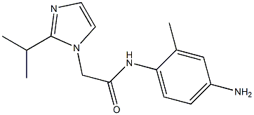 N-(4-amino-2-methylphenyl)-2-[2-(propan-2-yl)-1H-imidazol-1-yl]acetamide