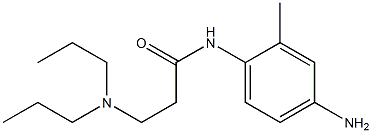 N-(4-amino-2-methylphenyl)-3-(dipropylamino)propanamide|