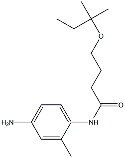  N-(4-amino-2-methylphenyl)-4-[(2-methylbutan-2-yl)oxy]butanamide