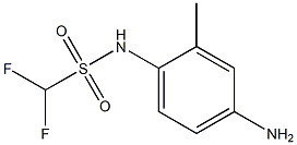 N-(4-amino-2-methylphenyl)difluoromethanesulfonamide Structure