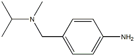 N-(4-aminobenzyl)-N-isopropyl-N-methylamine Structure