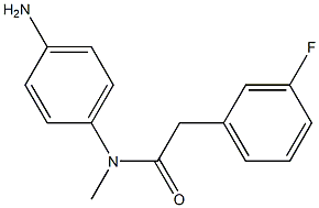 N-(4-aminophenyl)-2-(3-fluorophenyl)-N-methylacetamide