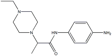 N-(4-aminophenyl)-2-(4-ethylpiperazin-1-yl)propanamide