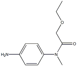 N-(4-aminophenyl)-2-ethoxy-N-methylacetamide Structure