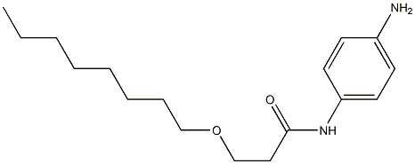 N-(4-aminophenyl)-3-(octyloxy)propanamide