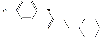 N-(4-aminophenyl)-3-cyclohexylpropanamide Structure