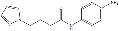 N-(4-aminophenyl)-4-(1H-pyrazol-1-yl)butanamide Struktur