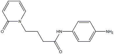 N-(4-aminophenyl)-4-(2-oxopyridin-1(2H)-yl)butanamide Structure