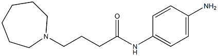 N-(4-aminophenyl)-4-azepan-1-ylbutanamide Struktur