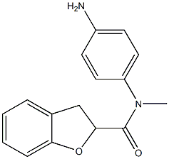 N-(4-aminophenyl)-N-methyl-2,3-dihydro-1-benzofuran-2-carboxamide Structure