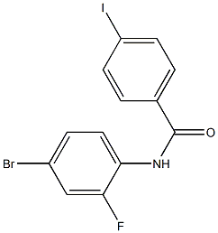 N-(4-bromo-2-fluorophenyl)-4-iodobenzamide