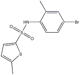 N-(4-bromo-2-methylphenyl)-5-methylthiophene-2-sulfonamide