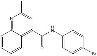 N-(4-bromophenyl)-2-methylquinoline-4-carboxamide|