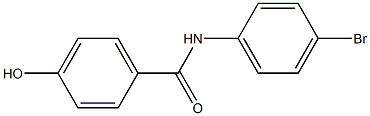 N-(4-bromophenyl)-4-hydroxybenzamide Structure