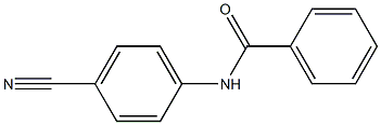 N-(4-cyanophenyl)benzamide Structure