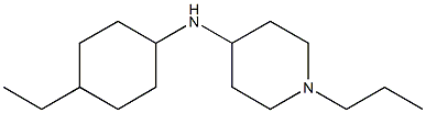 N-(4-ethylcyclohexyl)-1-propylpiperidin-4-amine Structure