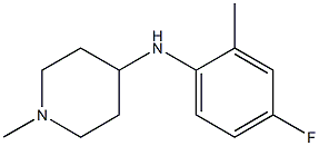 N-(4-fluoro-2-methylphenyl)-1-methylpiperidin-4-amine|