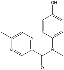 N-(4-hydroxyphenyl)-N,5-dimethylpyrazine-2-carboxamide|