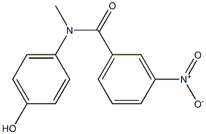 N-(4-hydroxyphenyl)-N-methyl-3-nitrobenzamide Structure