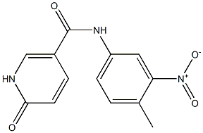 N-(4-methyl-3-nitrophenyl)-6-oxo-1,6-dihydropyridine-3-carboxamide