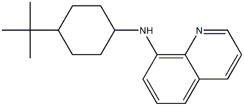 N-(4-tert-butylcyclohexyl)quinolin-8-amine Structure