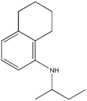 N-(butan-2-yl)-5,6,7,8-tetrahydronaphthalen-1-amine,,结构式