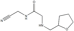 N-(cyanomethyl)-2-[(oxolan-2-ylmethyl)amino]acetamide