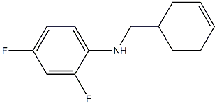  N-(cyclohex-3-en-1-ylmethyl)-2,4-difluoroaniline