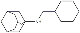 N-(cyclohexylmethyl)adamantan-1-amine Struktur