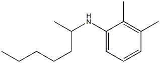 N-(heptan-2-yl)-2,3-dimethylaniline Structure