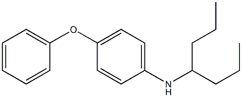 N-(heptan-4-yl)-4-phenoxyaniline,,结构式