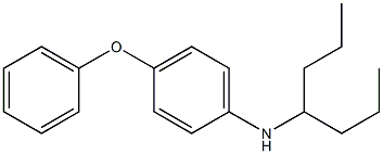 N-(heptan-4-yl)-4-phenoxyaniline Structure