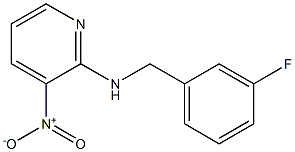 N-[(3-fluorophenyl)methyl]-3-nitropyridin-2-amine Struktur