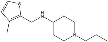  N-[(3-methylthiophen-2-yl)methyl]-1-propylpiperidin-4-amine