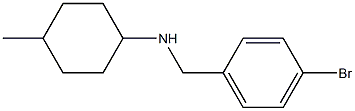 N-[(4-bromophenyl)methyl]-4-methylcyclohexan-1-amine Struktur