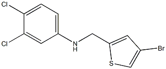 N-[(4-bromothiophen-2-yl)methyl]-3,4-dichloroaniline Structure