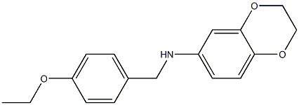  N-[(4-ethoxyphenyl)methyl]-2,3-dihydro-1,4-benzodioxin-6-amine