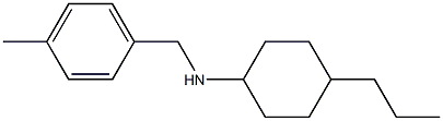  N-[(4-methylphenyl)methyl]-4-propylcyclohexan-1-amine