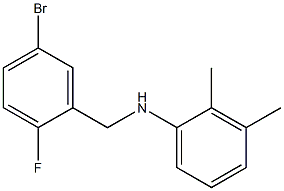 N-[(5-bromo-2-fluorophenyl)methyl]-2,3-dimethylaniline