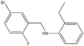 N-[(5-bromo-2-fluorophenyl)methyl]-2-ethylaniline|