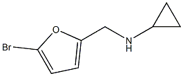 N-[(5-bromo-2-furyl)methyl]-N-cyclopropylamine