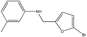 N-[(5-bromofuran-2-yl)methyl]-3-methylaniline