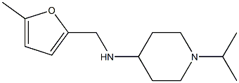 N-[(5-methylfuran-2-yl)methyl]-1-(propan-2-yl)piperidin-4-amine 结构式