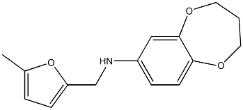 N-[(5-methylfuran-2-yl)methyl]-3,4-dihydro-2H-1,5-benzodioxepin-7-amine