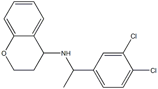 N-[1-(3,4-dichlorophenyl)ethyl]-3,4-dihydro-2H-1-benzopyran-4-amine