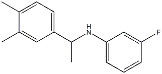 N-[1-(3,4-dimethylphenyl)ethyl]-3-fluoroaniline