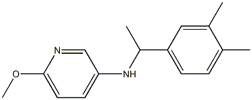  N-[1-(3,4-dimethylphenyl)ethyl]-6-methoxypyridin-3-amine