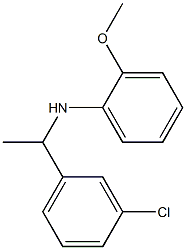 N-[1-(3-chlorophenyl)ethyl]-2-methoxyaniline|